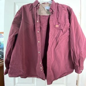 Men’s XL Carhartt Button Down Shirt